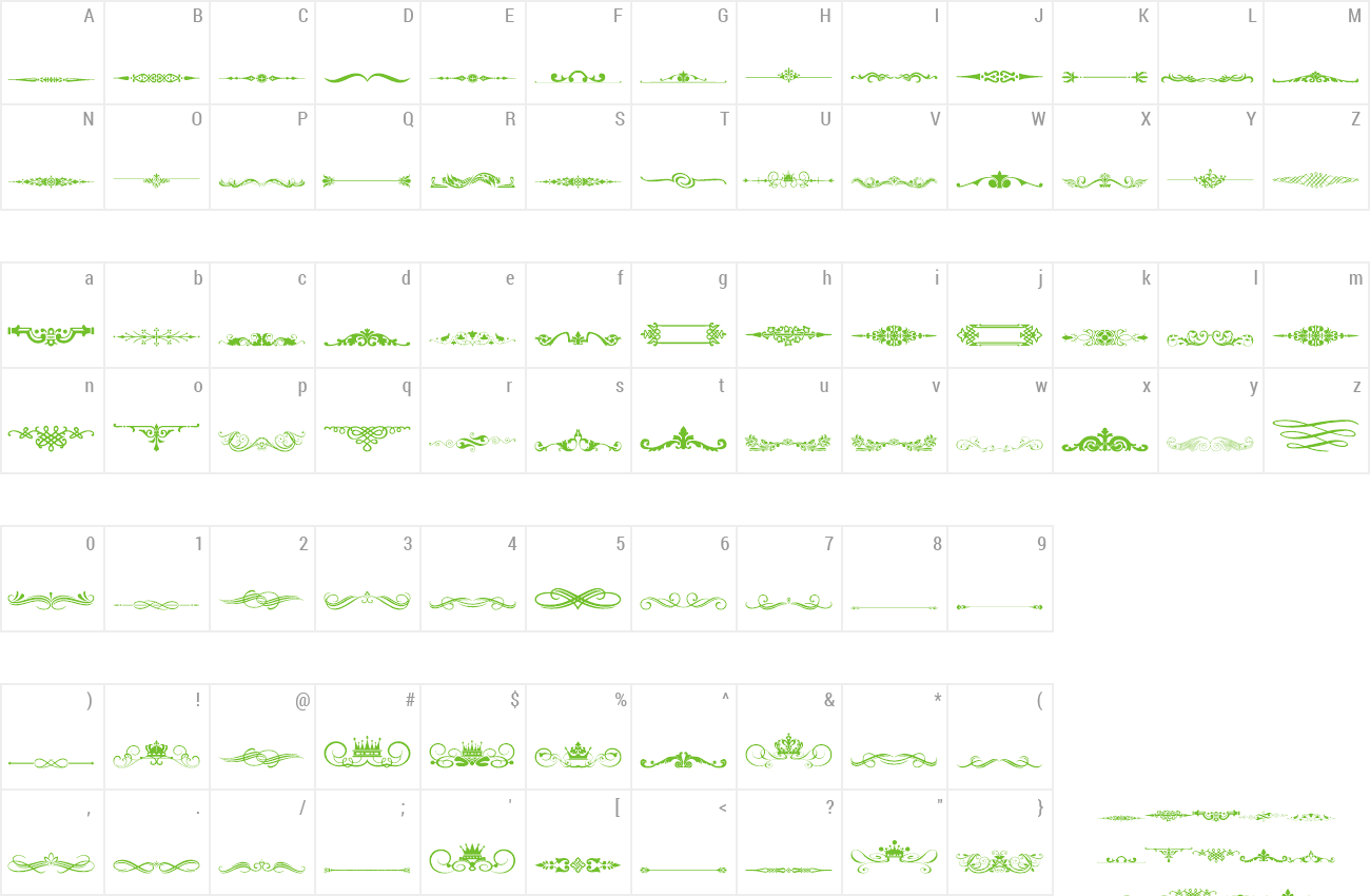 Font Vintage Decorative Signs 4 preview